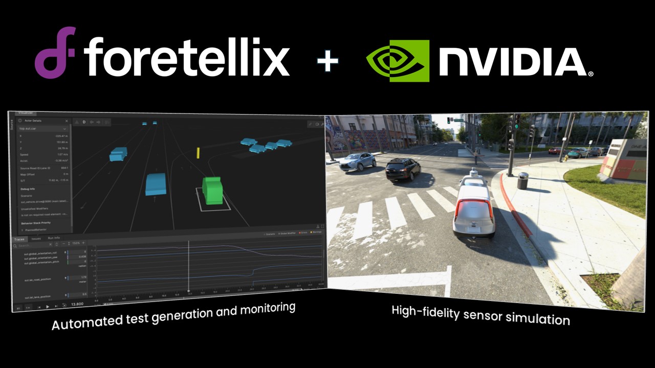 Foretellix Unveils End-to-End AV Development Solution Leveraging NVIDIA Omniverse Cloud APIs